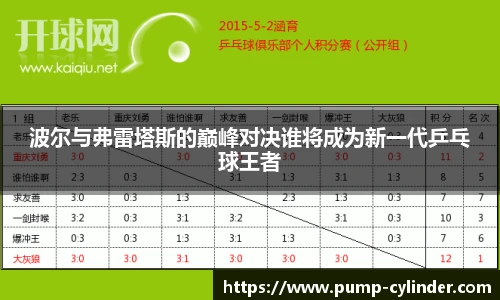 波尔与弗雷塔斯的巅峰对决谁将成为新一代乒乓球王者